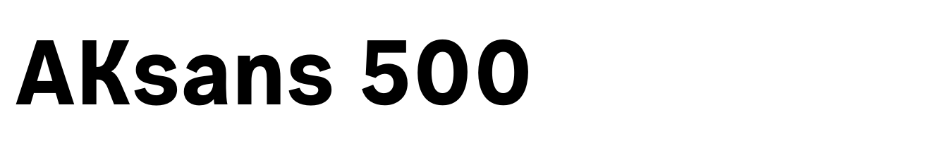 AKsans 500